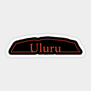 Uluru Sticker